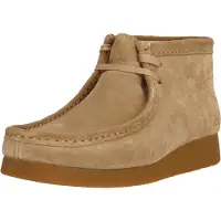 Clarks Wallabee Evo Veterboots beige Suede Maat 40