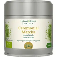 Holland & Barrett ORIGIN Ceremonial Matcha Poeder - 30g