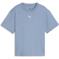 Puma Essentials Graphics Boxy T-shirt Met Korte Mouwen Blauw 9-10 Years Kinderen