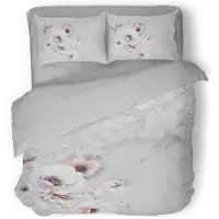 Eleganzzz Dekbedovertrek Micropercal Eternal Blooms - multi 200x200/220cm