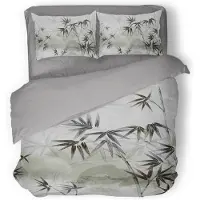 Eleganzzz Dekbedovertrek Micropercal Silent Grove - grey 200x200/220cm