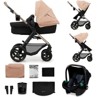 Kinderkraft Kinderwagen 3 in 1 MOOV 2 beige