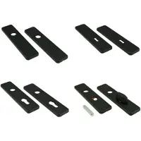 Ami Kortschild 185/44 Sl 56 Klik Zwart 9005 Str - 739202