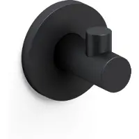Clou Kaldur handdoekhaak zwart mat