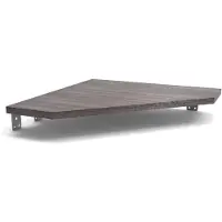 Glorious Modular Side Rack Adapter Walnuss - Accessoire voor studiotafels