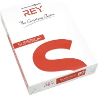 Rey Kopieerpapier Rey Superior A4 80gr wit 500vel | 5 stuks
