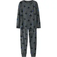 Name it Nachtkledij blauw / donkergrijs / zwart / wit