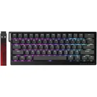 FGG MADLIONS MAD 68 HE Flagship - Gaming Keyboard (Toetsenbord) - 60% - 8KHz - 0.04mm Rapid Trigger - 0.1ms - Magnetisch - Amber Pro Switches - RGB - 68 Keys - Side-Printed PBT - Zwart