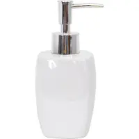 MSV 3-delige Badkameraccessoireset Keramiek Classic - Wit