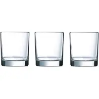 Arcoroc Drinkglazen/waterglazen - 18x - transparant - 300 ml - Glazen - Drinkglas/waterglas/tumblerglas