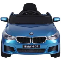 BMW 6 GT Blauw | 12V Kinderauto