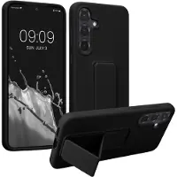 Kwmobile back cover voor smartphone - geschikt voor Samsung Galaxy S25 Plus - 1x beschermhoesje van kunststof - In zwart