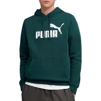 Puma Essentials No. 1 Logo heren hoodie groen maat L