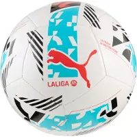 Puma Orbita LaLiga 1 MS Voetbal Maat 5 Wit Blauw Zwart