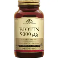 Solgar Biotine 5000 mcg Capsules