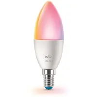 Wiz Smart Lighting - Kaarslamp 3-pack - Slimme LED Verlichting - Gekleurd en Wit Licht - 470 lumen - E14 - 40W - Mat - 3 stuks