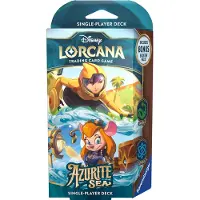 Ravensburger Disney Lorcana: Azurite Sea Go Go Tomago & Gadget Hackwrench Starter Deck