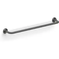 Clou Kaldur handdoekrek 45 cm, gunmetal geborsteld PVD