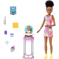 Mattel Skipper Babysitters Inc. Skipper Babysitters Inc Dolls & Playset, Modepop, Vrouw, 3 jaar, Meisjes, 254 mm, 607 g