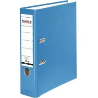 Falken PP color ordner, A4, rugbreedte 80 mm, 20 stuks, lichtblauw