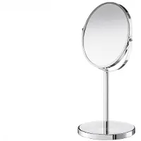 Zeller 18410 Miroir sur pied Chrome 17 x 15 x 18 cm