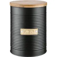 Typhoon Suikerpot Zwart D 11 H 15,5 Cm