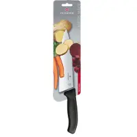 Victorinox Swiss Classic koksmes - 20cm - RVS/fibrox - zwart - blister