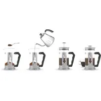 Bialetti French Press Smart 1000 ml zwart