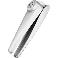 Küchenprofi Knoflookpers aluminium gecoat, Keuken gadgets, Zilver