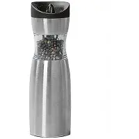 Kesper Elektrische Pepermolen met LED-licht - RVS - Ø6.5 Hoogte: 20 Cm - Automatisch Start & Stop - Koffie / Peper / Zout / Kruiden molen