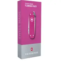 Victorinox Classic SD Alox Colors, Flamingo Party 0.6221.251G Zwitsers zakmes