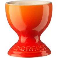 Le Creuset Aardewerken eierdopje in Oranjerood 6cm