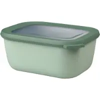 Mepal - Multikom Cirqula vershouddoos - 1500 ml - Rechthoekig - Nordic sage