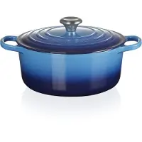 Le Creuset Signature ronde braadpan 26 cm azure