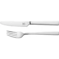 Zwilling Set van 2 dessertbestekken voor het diner, gepolijst