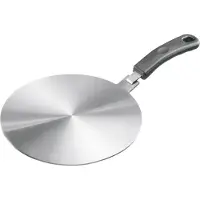 SmartaSaker Inductie Adapterplaat Ø14cm Zilver zilver Metaal Pan