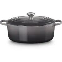 Le Creuset Braadpan Signature - Ovaal - Flint - ø 31 cm / 6.3 liter