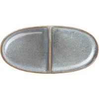 Asa selection Aperitief Bord Saisons Ovaal 2-Secties Denim