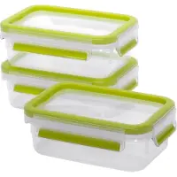 EMSA Clip&close 500ml Voedselcontainer 3 Stukken