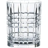 Nachtmann Vierkant whiskyglas 34 cl, 4 stuks 34 cl