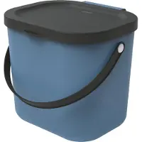 Rotho Albula afvalscheiders - GFT afvalbak - 6L - blauw