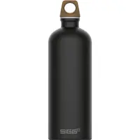 SIGG | Traveller MyPlanet Direction Plain 1.0L black | Aluminium Drinkfles