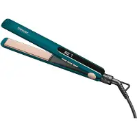 Beurer Haarglader 120-220G, keramische coating, LED-indicator, automatische uitschakeling, kleur: oceaanblauw (HS 50)
