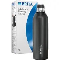 Brita Roestvrijstalen Fles Groot Zwart 1046734