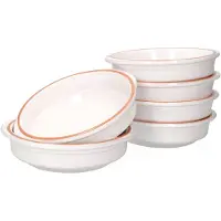 MamboCat Set van 6 Cazuela WIT Ille 16cm M - 1926/16