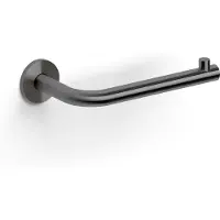 Clou Kaldur toiletrolhouder, L-vorm, gunmetal geborsteld PVD
