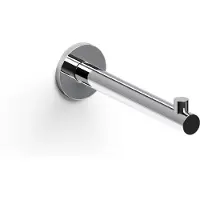 Clou Kaldur toiletrolhouder, recht, zonder klep, chroom
