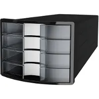 HAN IMPULS 2.0 1012-363 Ladebox Zwart DIN A4, DIN C4 Aantal lades: 4