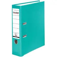 Falken PP color ordner, A4, rugbreedte 80 mm, 20 stuks, turquoise