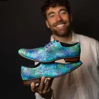 Lureaux Mystic Mirage - - Nette Kleurrijke Schoenen Met - Of Zonder - Print - Heren